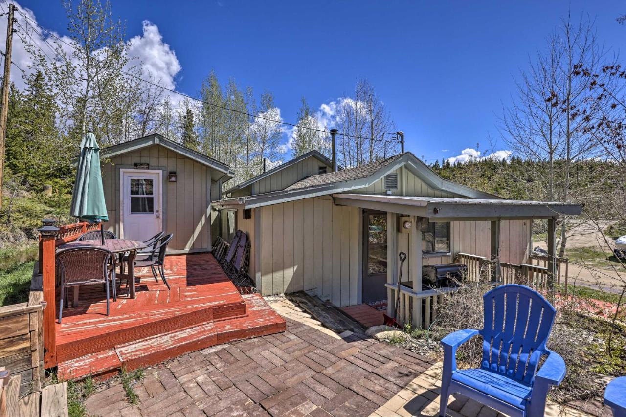 Grand Lake Home Fireplace, Deck And Mountain Views Exterior foto