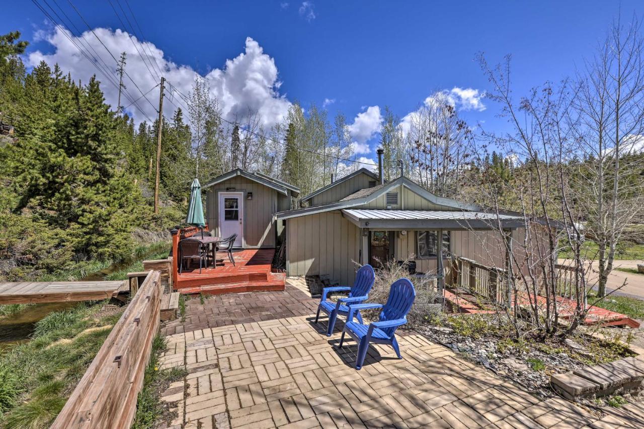 Grand Lake Home Fireplace, Deck And Mountain Views Exterior foto